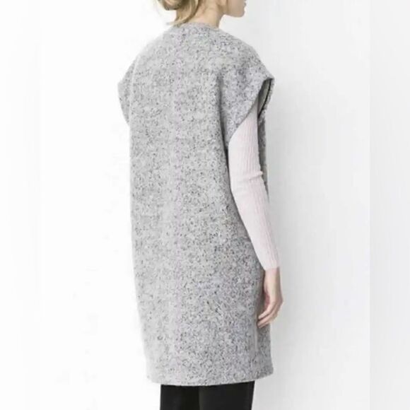 storm & marie ash waist coat ice vest jacket small extra small wool blend 2/34 - Picture 8 of 16